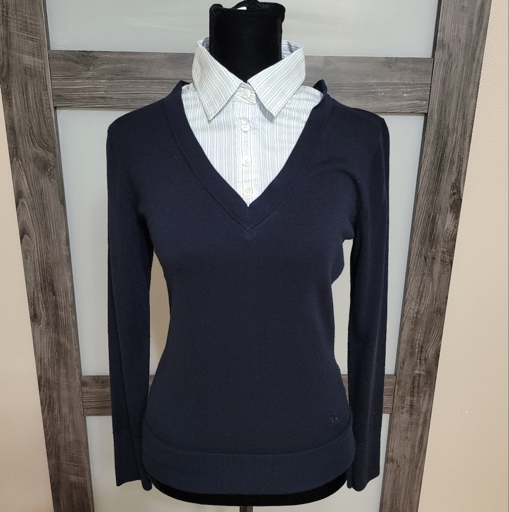 BURBERRY london Stretch Sweater Black